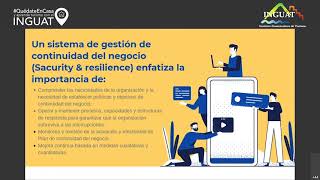 Turismo y Resiliencia, Sistema de gestión para la continuidad de negocios