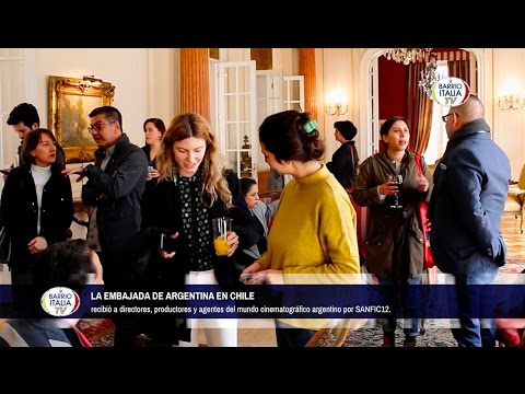 Reconocimiento a Gabriela de Sanfic en embajada Argentina en Chile