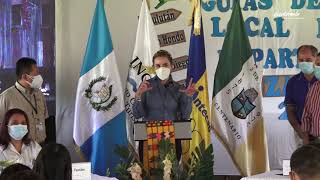 Entrega de Credenciales a Guías de turismo de Zacapa