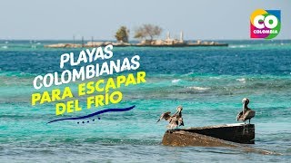 Playas colombianas para escapar del frío 🏝️