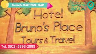Bruno's Place, joya de la región: Petén, Aventura en el Mundo Maya. 🌴💙🌅
